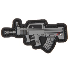 PVC Morale Patch Type 97 (Color: Black)