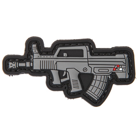 PVC Morale Patch Type 97 (Color: Black)