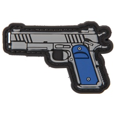 PVC Morale Patch 1911 (Color: Grey / Blue)