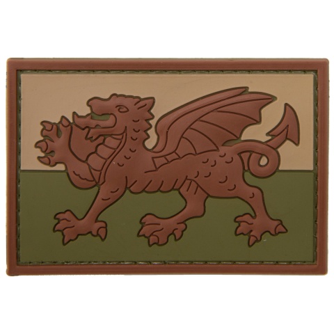 Welsh Dragon PVC Patch
