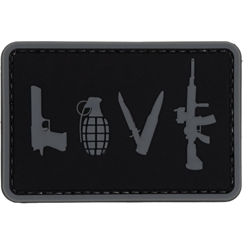 Love-Pistol, Grenade, Knife, Rifle