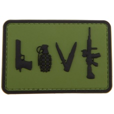Love-Pistol, Grenade, Knife, Rifle