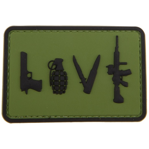 Love-Pistol, Grenade, Knife, Rifle