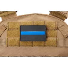 Thin Blue Line PVC Morale Patch