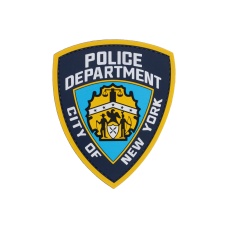 Police Department City of New York PVC Patch Full Color