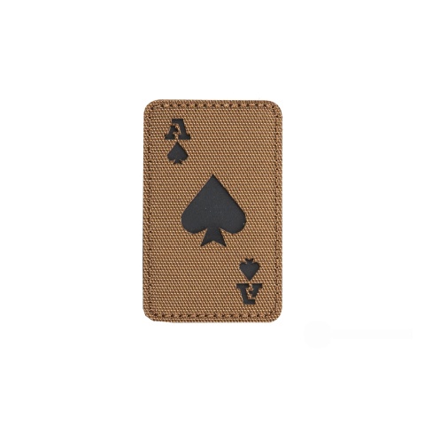 Reflective Poker Ace Morale Patch (Color: Tan)