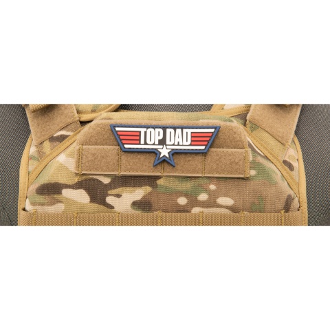Top Dad PVC Patch