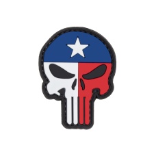 Punisher Texas Flag PVC Patch