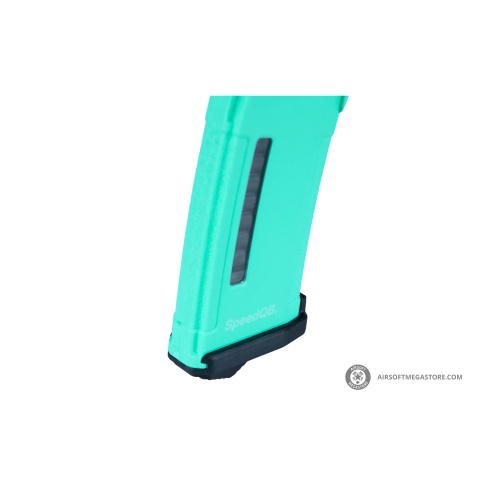 PTS x SpeedQB EPM Magazines for Airsoft M4 AEG Rifles (Color: Teal)