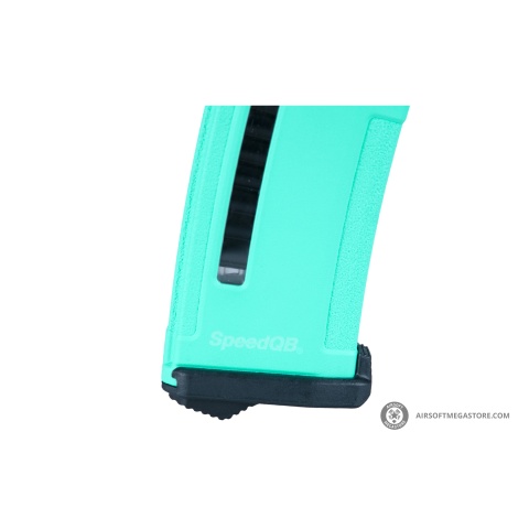 PTS x SpeedQB EPM Magazines for Airsoft M4 AEG Rifles (Color: Teal)