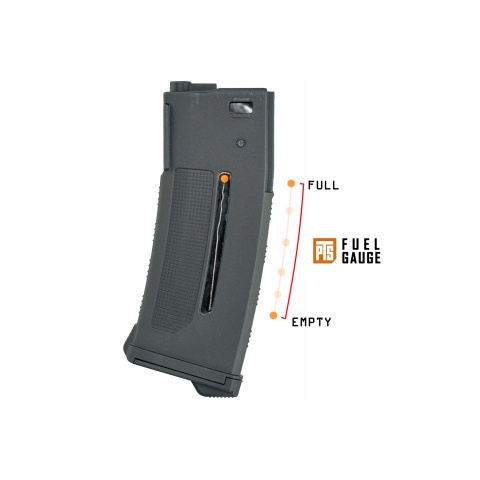 PTS Enhanced Polymer EPM1 250 Round Mid-Cap Magazine for M4/M16 AEGs (Color: Black)