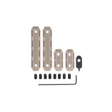 PTS Syndicate EP M-LOK Rail Cover Set (Color: Flat Dark Earth)
