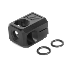 PTS ZEV Technologies Licensed V2 PRO Compensator for G-Series GBB Airsoft Pistols (Color: Black)