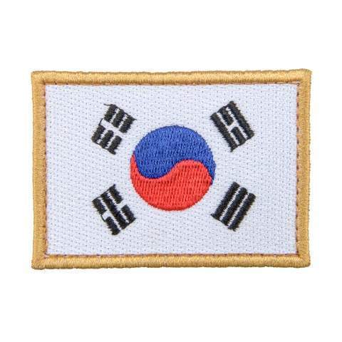 Embroidered Korean Flag Patch