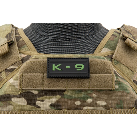 Glow in the Dark K-9 Label PVC Patch