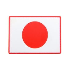 Japan Flag PVC Patch