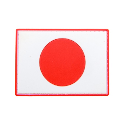 Japan Flag PVC Patch