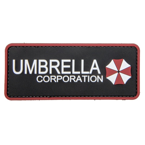Resident Evil Umbrella Corporation PVC Patch (Color: Black and Red)