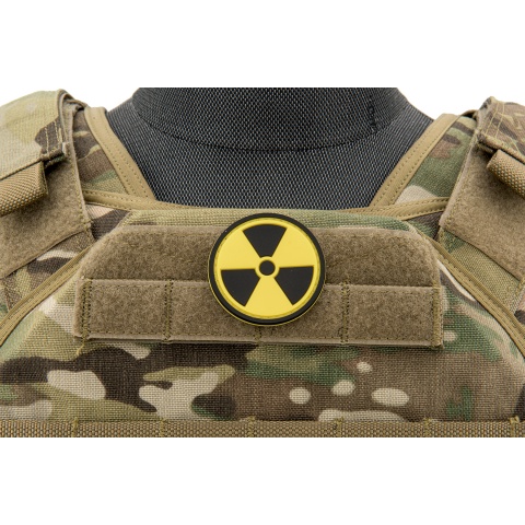 Round Radioactive PVC Patch
