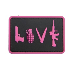 Love-Pistol, Grenade, Knife, Rifle