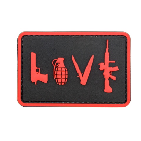 Love-Pistol, Grenade, Knife, Rifle