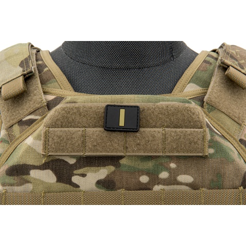 Minus Sign PVC Patch (Color: Tan)