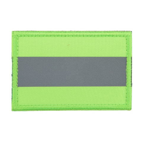 Reflective Yellow Background Patch (Color: Yellow)