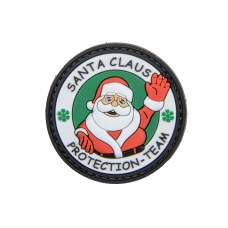 Santa Claus Protection Team PVC Patch
