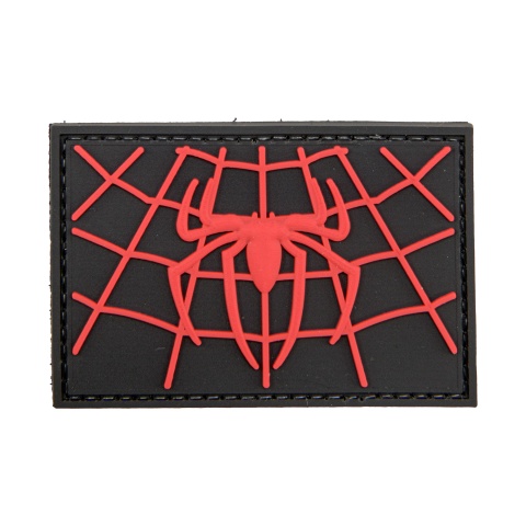 Spider Net PVC Patch (Color: Black)
