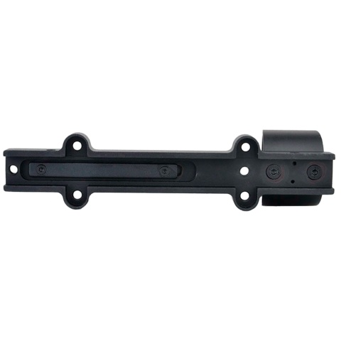 Ranger Armory 1x28mm Fiber Red Dot Sight Scope for Rib Rail Shotguns (Color: Black)