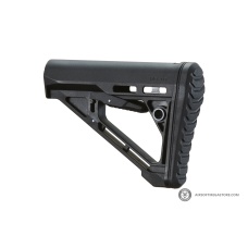 Ranger Armory Delta Style Stock for M4/M16 Airsoft AEG Rifles (Color: Black)