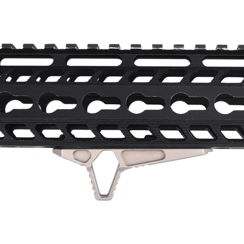Ranger Armory Angled Hand-Stop for KeyMod and M-LOK (Color: Desert Earth)