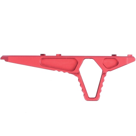 Ranger Armory Angled Hand-Stop for KeyMod and M-LOK (Color: Red)