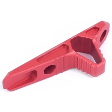 Ranger Armory Angled Hand-Stop for KeyMod and M-LOK (Color: Red)