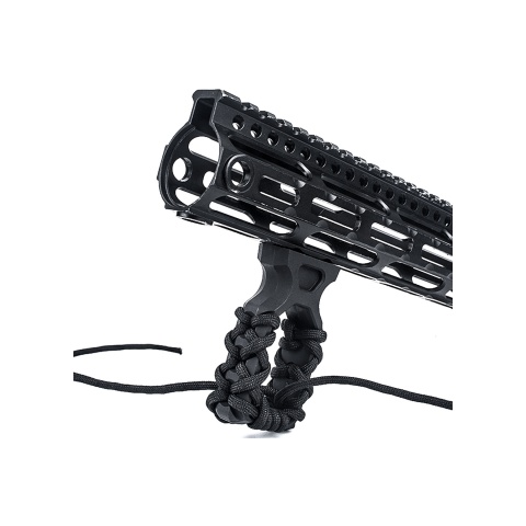 Ranger Armory Paracord Vertical Grip for KeyMod and M-LOK (Color: Black)