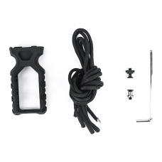 Ranger Armory Paracord Vertical Grip for KeyMod and M-LOK (Color: Black)