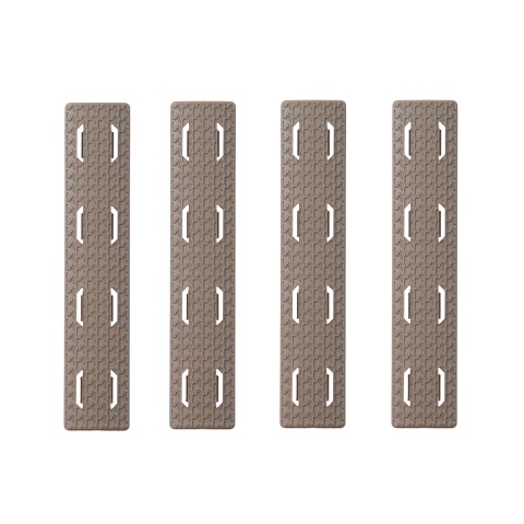 Ranger Armory M-LOK Rail Cover (Pack of 4 / Color: Tan)