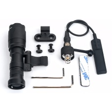 Ranger Armory M-LOK 540 Lumens Tactical Scout Flashlight with Pressure Switch (Color: Black)