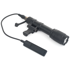 Ranger Armory M-LOK 500 Lumens Tactical Flashlight with Pressure Switch (Color: Black)