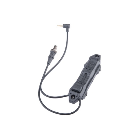 Ranger Armory Dual Function Remote Pressure Switch with Dual Scout and 2.5mm Output (Color: Black)