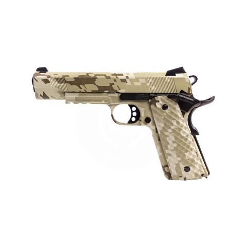 Raven Airsoft MEU Gas Blowback Pistol - Digi Desert