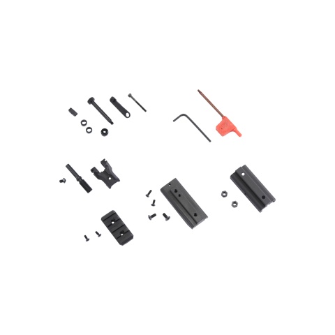 Archwick / Zion Arms PCC Conversion Kit for TM Hi-Capa 5.1 & 4.3 Gas Blowback Airsoft Pistols (Color: Black)