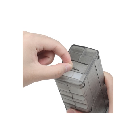 1000 Round Silent Side Winding Speedloader (Color: Limpid Black)