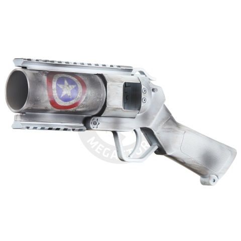 Sentinel Gears 40mm Airsoft Grenade Launcher Pistol (Cerakote Color: Captain's Shield)