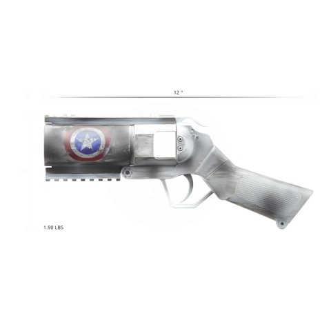 Sentinel Gears 40mm Airsoft Grenade Launcher Pistol (Cerakote Color: Captain's Shield)