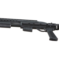 Atlas Custom Works Bravo Full Metal M870 Tactical Tac Shot Airsoft Shotgun (Color: Black)