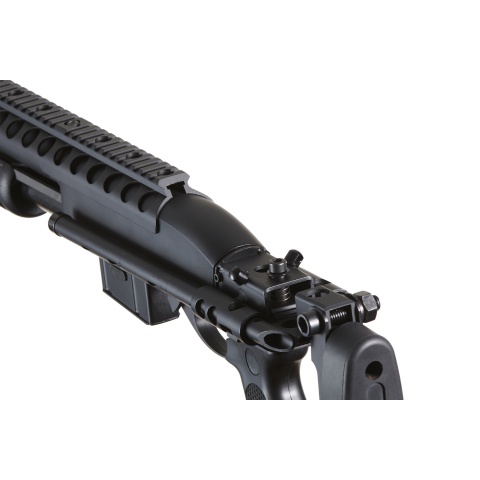 Atlas Custom Works Bravo Full Metal M870 Tactical Tac Shot Airsoft Shotgun (Color: Black)