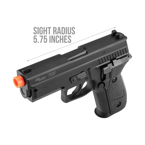 Sig Sauer PROFORCE P229 Gas Blowback Airsoft Pistol - BLACK
