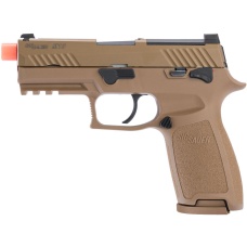 Sig Sauer ProForce P320 M18 MHS Airsoft Gas Blowback Pistol (Color: Tan)