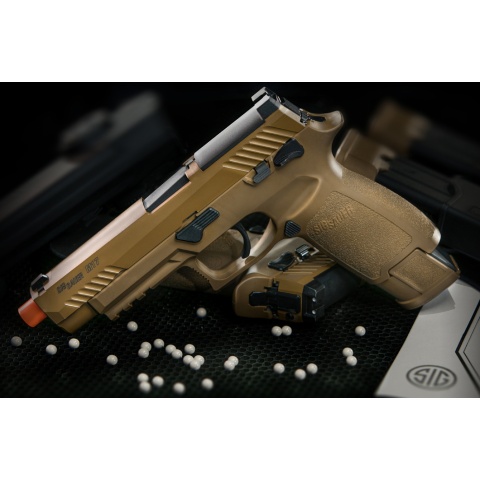 Sig Sauer PROFORCE M17 CO2 Blowback Airsoft Training Pistol - COYOTE